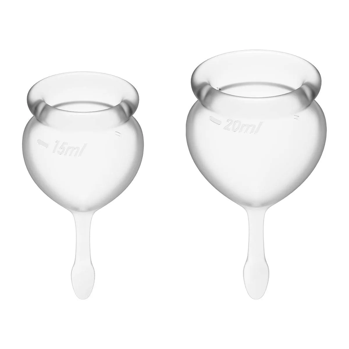 Satisfyer Feel Good Menstrual Cups Clear