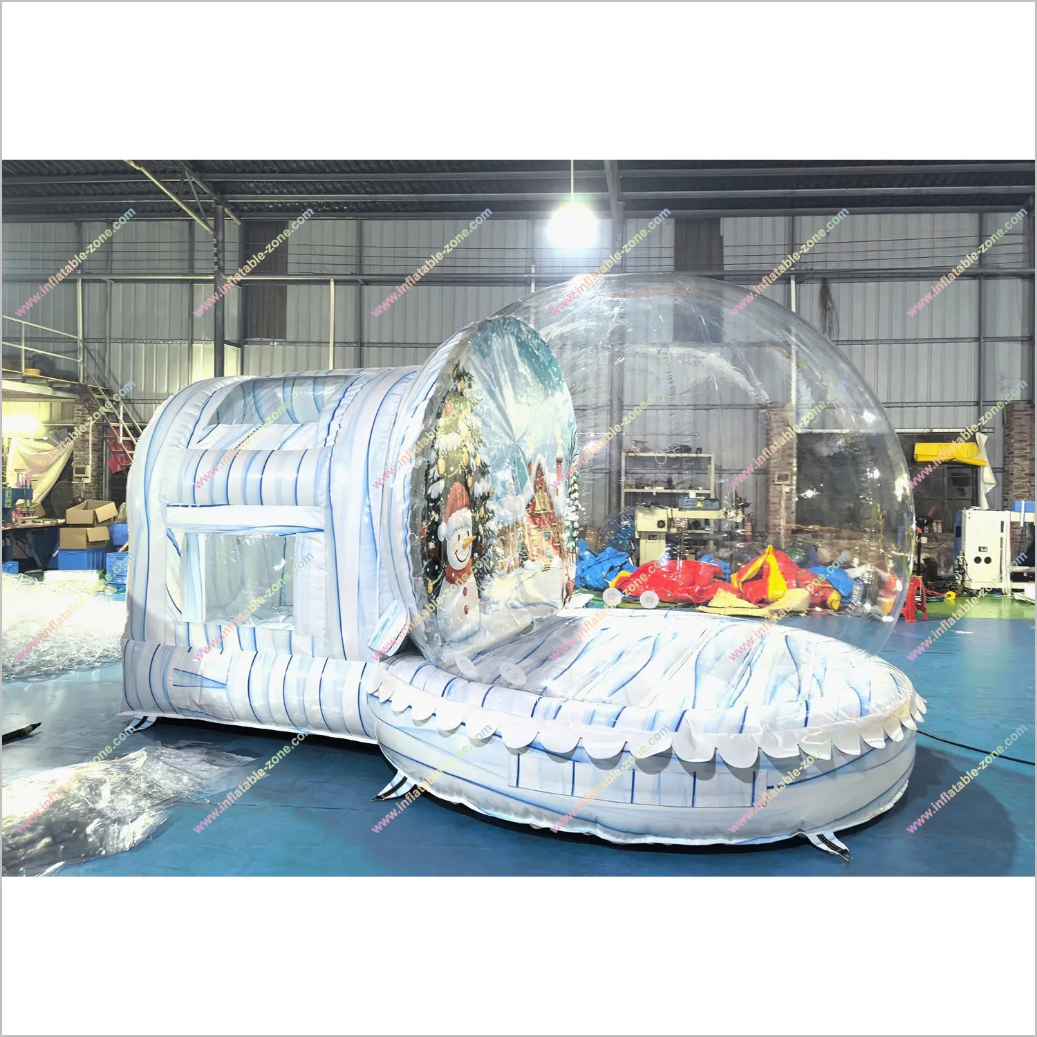 Snowman Globe Inflatable Dome Igloo Bubble Tent Christmas Snow Globes Photo Booth Near Me