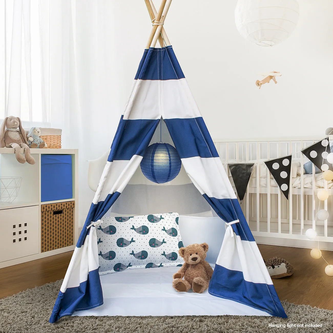 Striped Teepee Tent for Kids