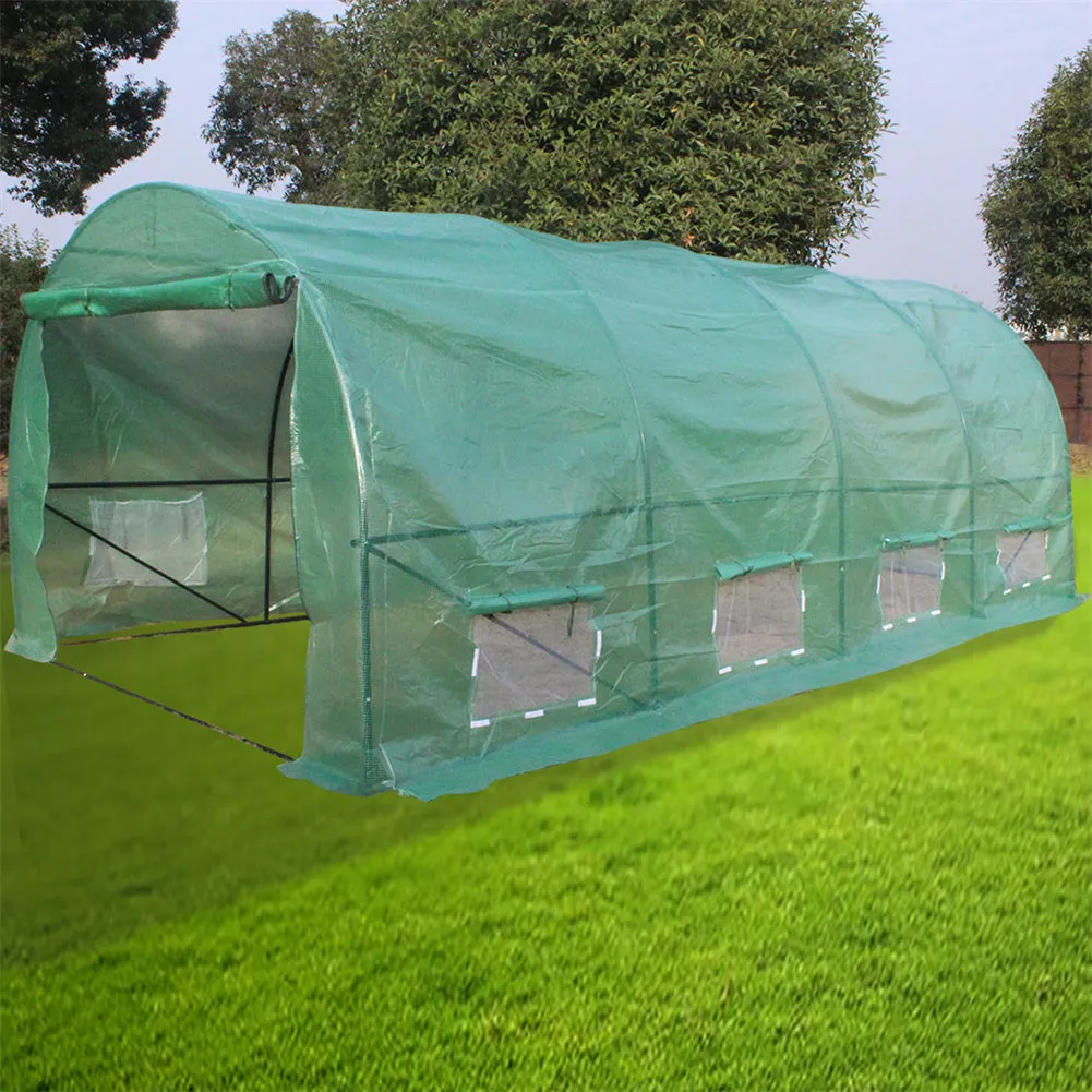 THBOXES 20x10x7inch Greenhouse Plant Growing Dome Tent Easy Setup Indoor Outdoor Greenhouse