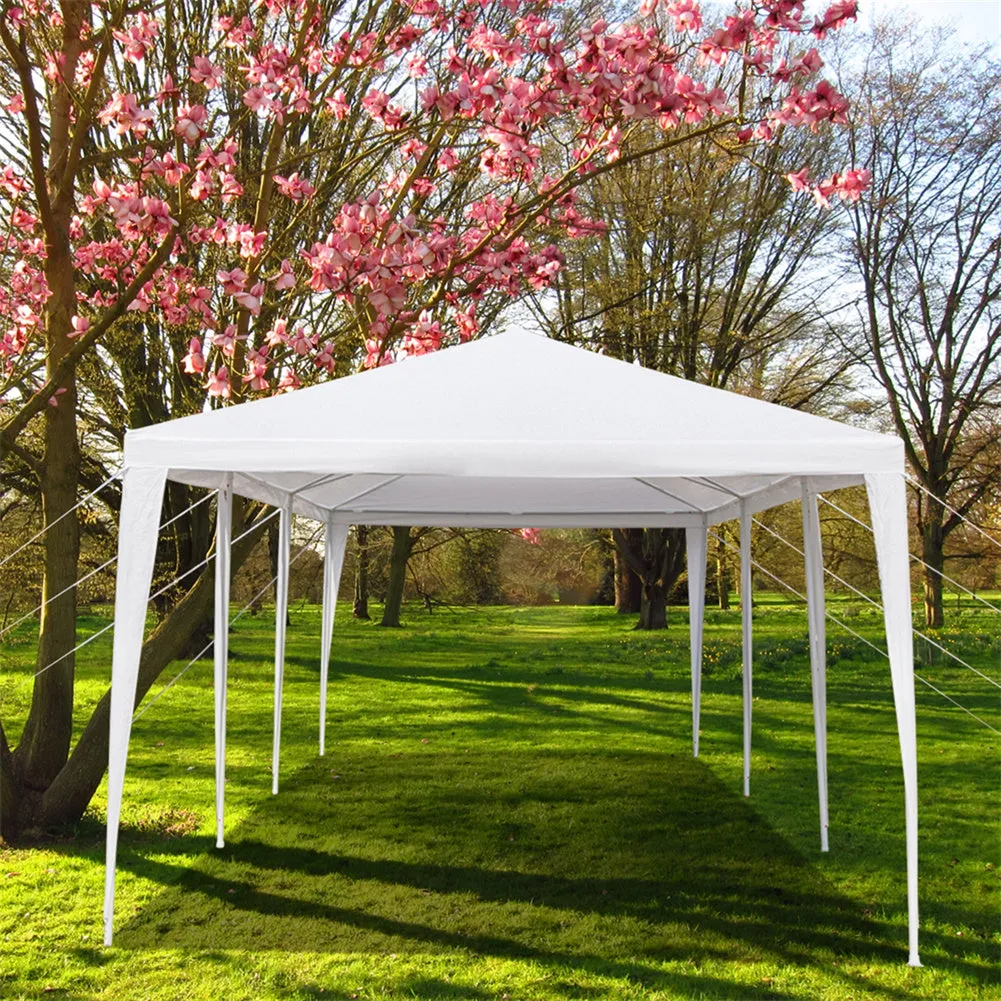 THBOXES Waterproof Tent with Spiral Tubes Five Sides Assembled Tent 3x9m