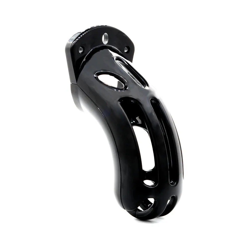 The Curve Black Male Chastity Device