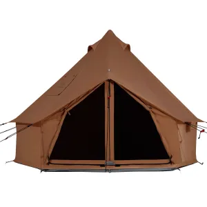 Used - 10' Regatta Bell Tent - Desert Red