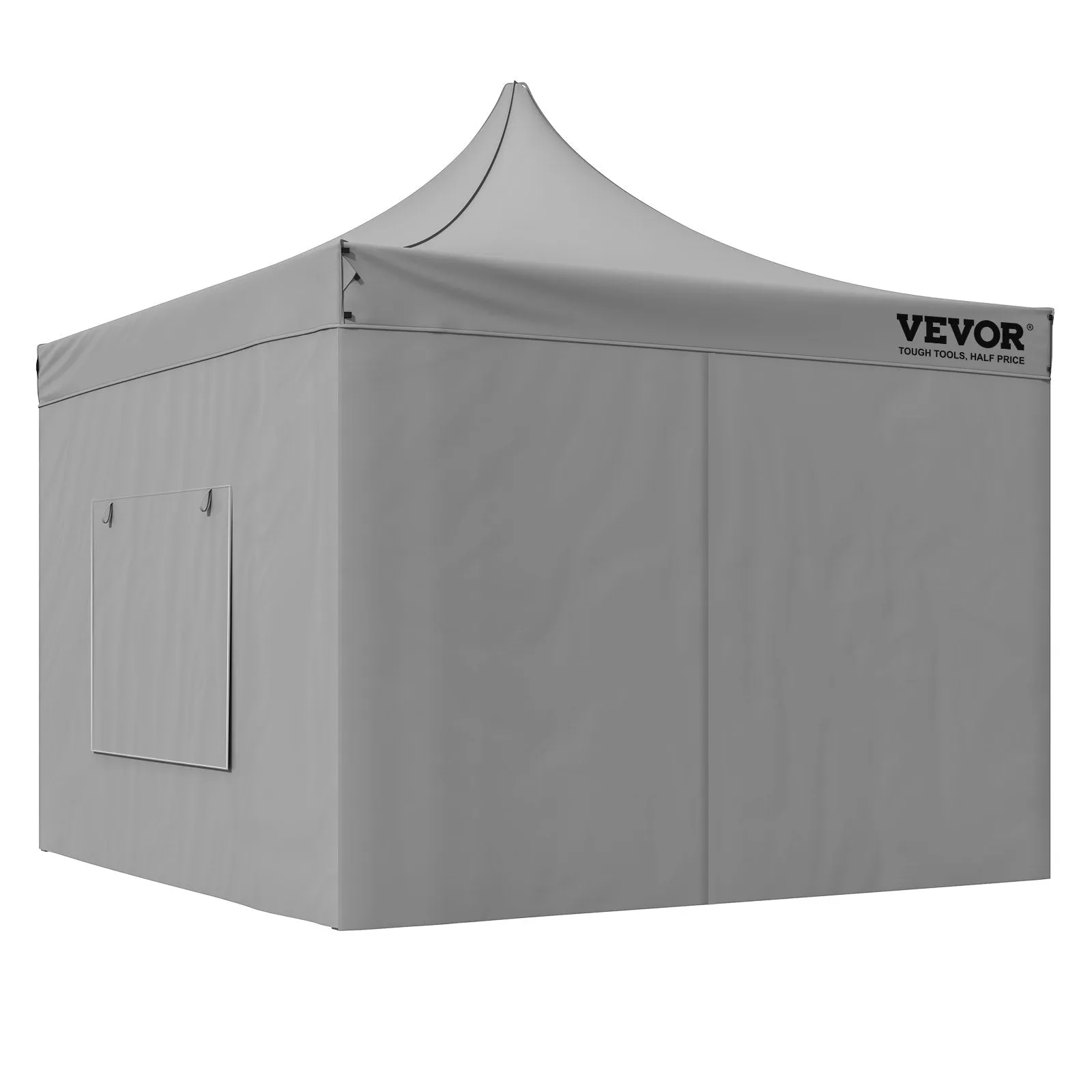 Vevor Pop-Up Canopy Gazebo Tent 10' x 10' Removable Sidewall with Bag UV Resistant Waterproof New