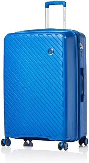 VIP Z-Plus 4 Double Wheel Hard Casing Cabin Trolley 24x40x55cm Blue