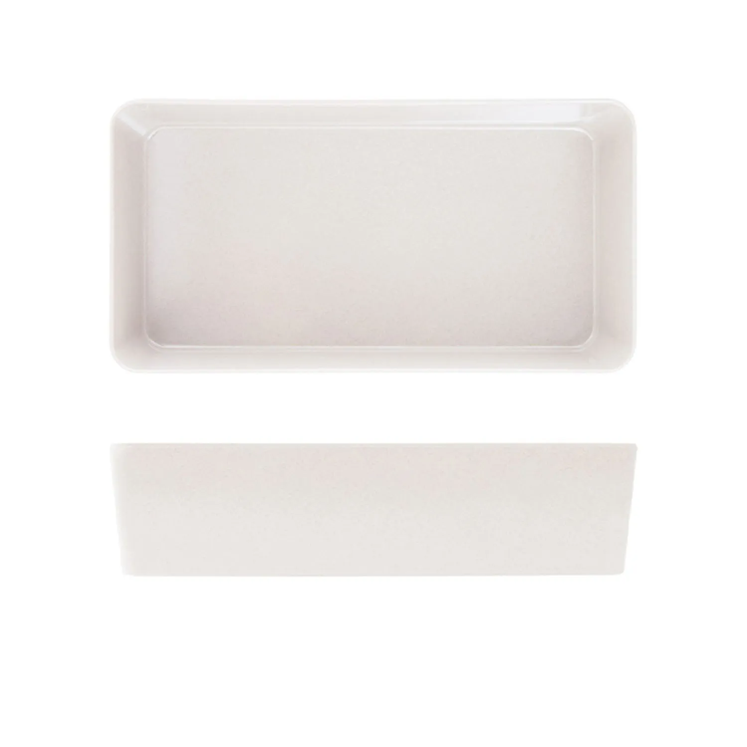 White Tokyo Melamine Bento Outer Box 34.8 x 18 x 7.8cm Pack 3