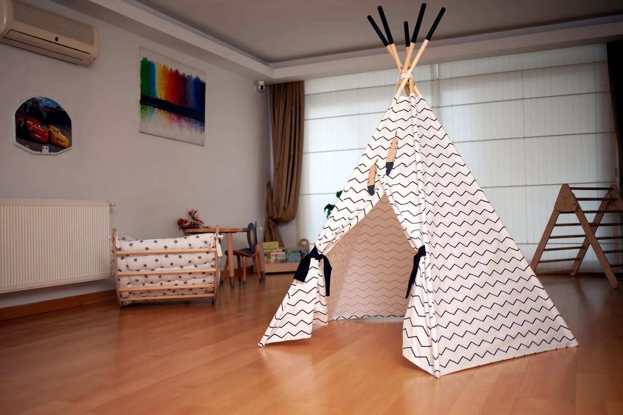 XL Teepee Tent and Play Mat Set